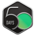 50 Days Badge